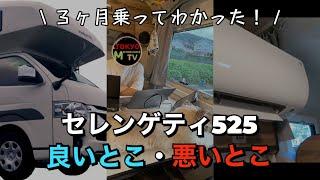 【納車後レビュー】2023年最新 セレンゲティ525に3ヶ月乗ってみた結果｜良いとこ・悪いとこ８選