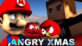 ️ANGRY MINECRAFT CHRISTMAS SPECIAL Angry Birds Animation 6 REUPLOAD