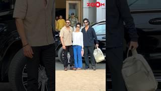 Ajay Devgn LEAVES with daughter Nysa Devgan for Anant Ambanis pre-wedding bash at Jamnagar #shorts