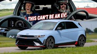 Hate EVs? This Video Will Change Your Mind  Hyundai Ionic 5 N Track Review