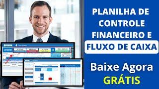 GRÁTIS Planilha de Fluxo de Caixa e CONTROLE FINANCEIRO Pessoal -Contas a pagar e Receber {Excel}