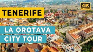 TENERIFE La Orotava - City Tour 4K Ultra HD 60fps