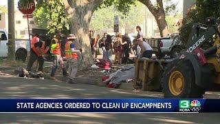 Sacramento advocates officials react to executive order on homeless encampments