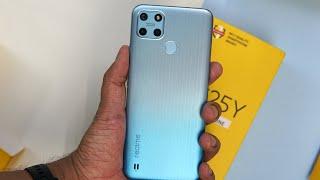 Realme C25Y Unboxing Features Comparison with Realme C21Y