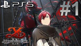 Ys IX Monstrum Nox PS5 English - Gameplay Walkthrough Part 1 - FULL GAME 4K 60FPS