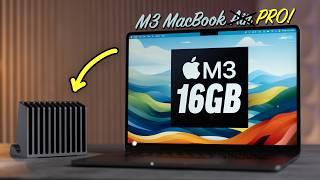 Making my M3 MacBook Air FASTER than M3 14 Pro