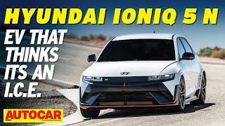 Hyundai Ioniq 5 N review - This EV sounds wild  First Drive  Autocar India