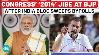 INDIA Bloc Sweeps First Major Polls After Lok Sabha Elections Congress Taunts BJP ‘Like In 2014…’