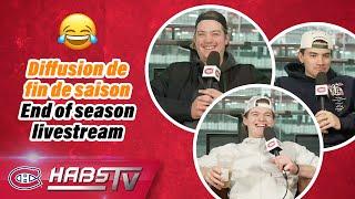 End of season livestream with the Canadiens and Kevin Raphael
