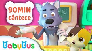 90 MIN  Cântece Animate și Jocuri Educative pentru Copii  Distrează-te cu BabyBus în română