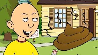 Caillou Pees And Poops All Over The Neighbours HouseGrounded