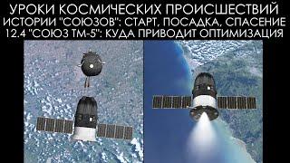 Уроки космических происшествий 12.4 Союз ТМ-5 Куда приводит оптимизация