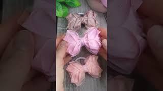 Как сделать шикарные бантики? #diy  #bow #craft #bows #бант #butterfly #ribbon