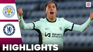 Chelsea vs Leicester City  Highlights  FA Womens Super League  03-03-2024