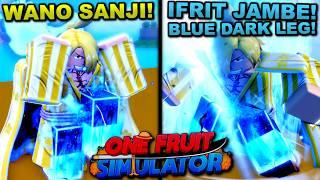 Unlocking Sanjis Infrit Jambe Blue Demon Leg V4 In Roblox One Fruit    Heres What Happened