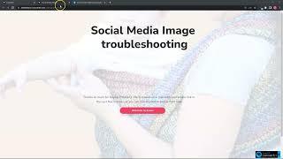 Social Media Image troubleshooting