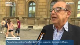 G7 Gipfel in Elmau Interview mit Jean Ziegler am 05.06.2015