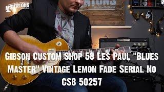 Top Shelf Guitars - Gibson Les Paul Blues Master Vintage Lemon Fade Serial No CS8 50257