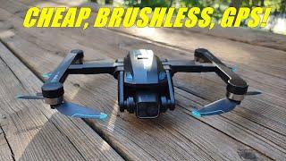 LYRC S188 Cheap Brushless GPS Drone Flight Test Review