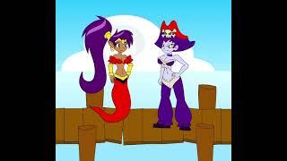 Shantae and Risky Boots Blowkiss Inflation