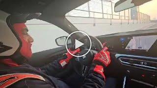 EXCLUSIVE  Ajith Kumar Car Racing Video  Vidaamuyarchi  GoodBadUgly