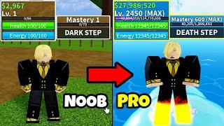 Beating Blox Fruits as Sanji Lvl 1 to Max Lvl Noob to Pro in Blox Fruits