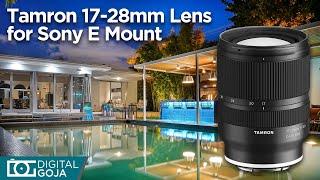 Tamron 17-28mm f2.8 Lens for Sony  Real Estate Photography 2020