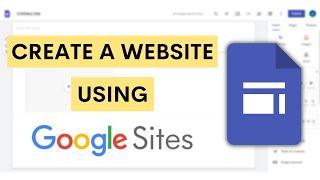 How To Create Website in Google Sites for Free  Tutorial For Beginners