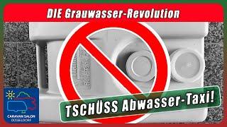 Abwasser Taxi ENDLICH Vergangenheit - Simply Collect - Bester Grauwasser Tank - Camping mit Herz