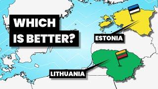 Estonia or Lithuania Which is Better?