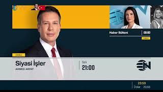 NTV - Tek Reklam Kuşağı Yayın Akışı Yeni Yıla Geri Sayım Haber Jeneriği  1 Ocak 2024