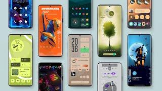 12 ENTICING Best Android Themes For 2024  Best Nova Launcher Setups 2024 Edition