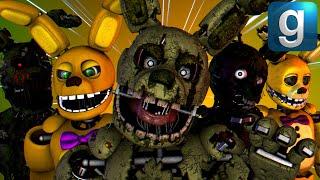 Gmod FNAF  Review  Brand New FNAF 3 Springtrap Killer Age Nextbots