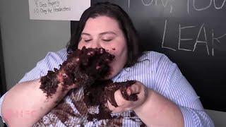 GoodGirl Bellystuffing Eating Cake Food Bigweight-jiantweight-stufferb-burped