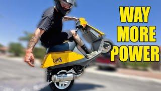 BEST way to make a 50cc SCOOTER FASTER