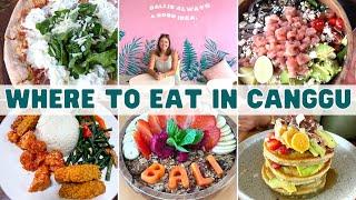 Where To Eat in Canggu. Dont Miss These Cafes & Restaurants in Bali. Kynd Avocado Factory etc.