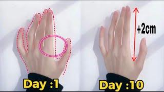 TOP EXERCISE FOR FINGER & HAND  The best way to make lean + longer Finger Get perfect Hand