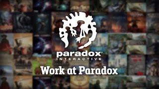 Careers at Paradox Interactive - We Are Paradox