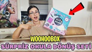 SÜRPRİZ OKULA DÖNÜŞ SETİ  WOOHOOBOX  BACK TO SCHOOL  EYLÜL LAL