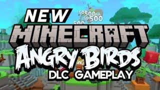 New Minecraft Angry birds DLC Gameplay