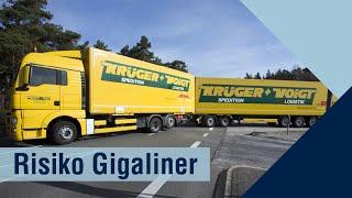 Gigaliner - Albtraum für Autofahrer  Verkehrssicherheit  Unfall  Lkw 