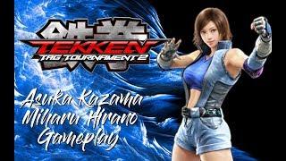 Tekken Tag Tournament 2 Miharu HiranoAsuka Kazama Gameplay