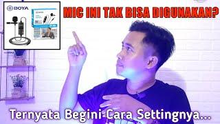 Mic Boya BY-M1 tak Berfungsi⁉️ Begini Cara Menggunakan Mic Boya BY-M1 untuk Smartphone.