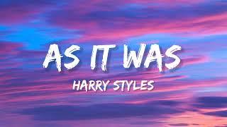 As It Was  Lyrics   Harry Styles.