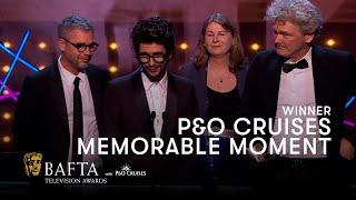 Paddington Meets The Queen wins the P&O Cruises Memorable Moment  BAFTA TV Awards 2023