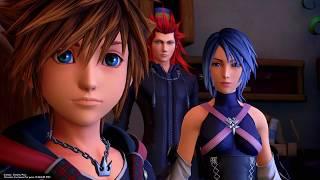 KINGDOM HEARTS Ⅲ - AQUA MEETS KAIRI AND AXELLEA