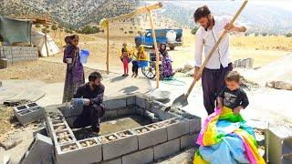 A New Day Begins Building a Family Pool and Strengthening Bonds