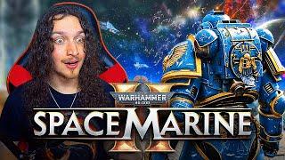 Warhammer 40000 Space Marine 2 - Behind the Scenes Trailer REACTION