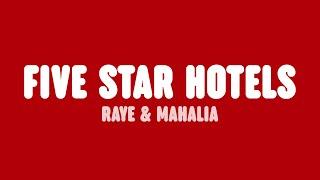 RAYE - Five Star Hotels. Lyrics feat. Mahalia