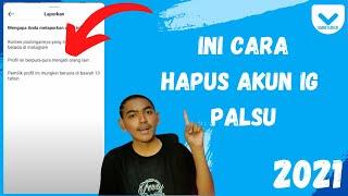 CARA MELAPORKAN AKUN INSTAGRAM PALSU  PENIRU 2022